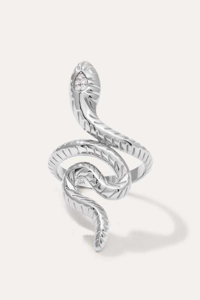 silver snake jewellery