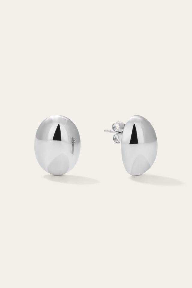 silver chunky studs