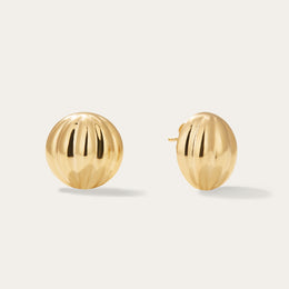 gold chunky studs