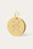 Pisces gold vermeil zodiac disc