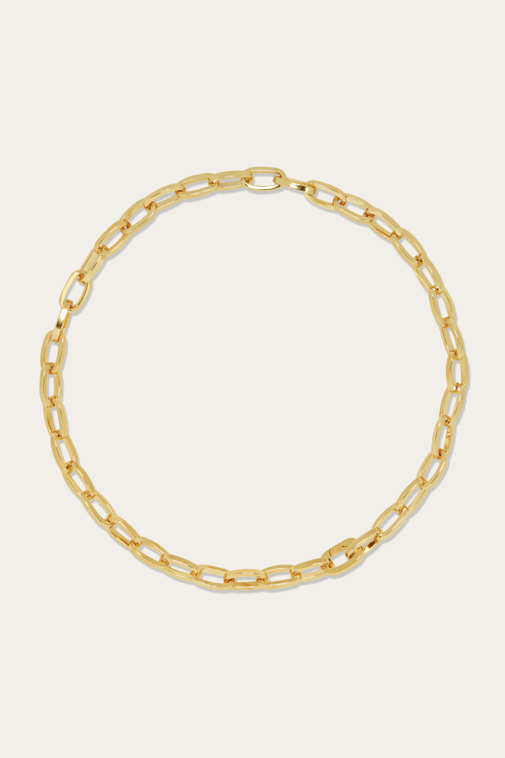 Cara gold plated chain necklace