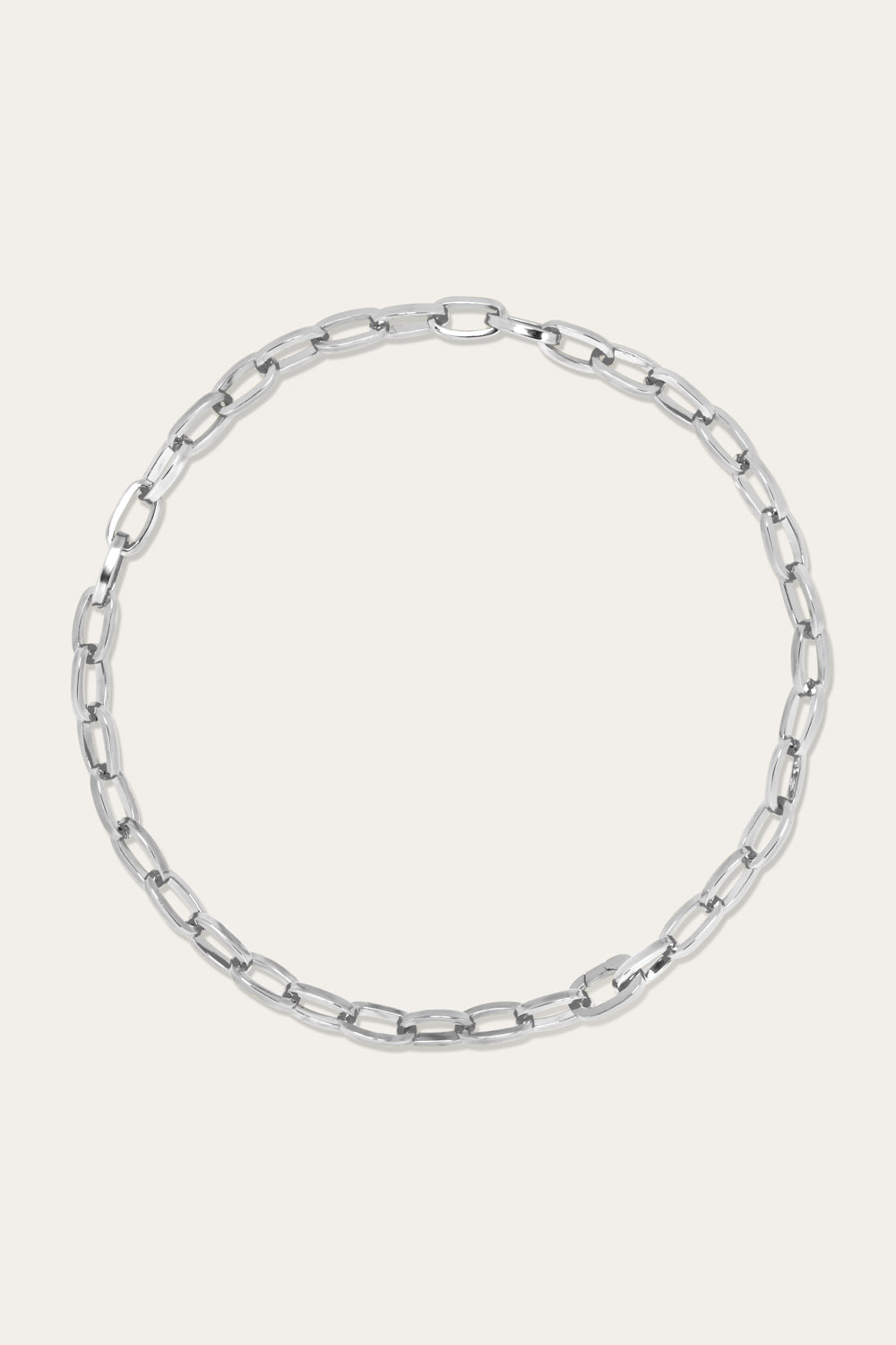 Cara silver plated chain necklace
