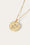 Sagittarius gold vermeil necklace