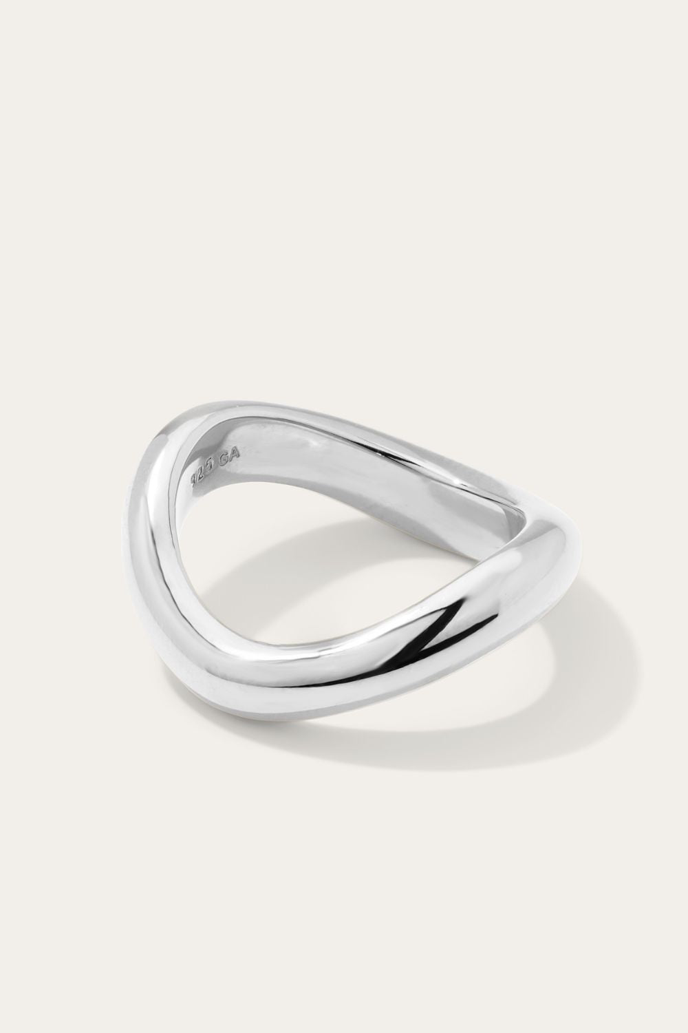 Kyma supersonic sterling silver ring