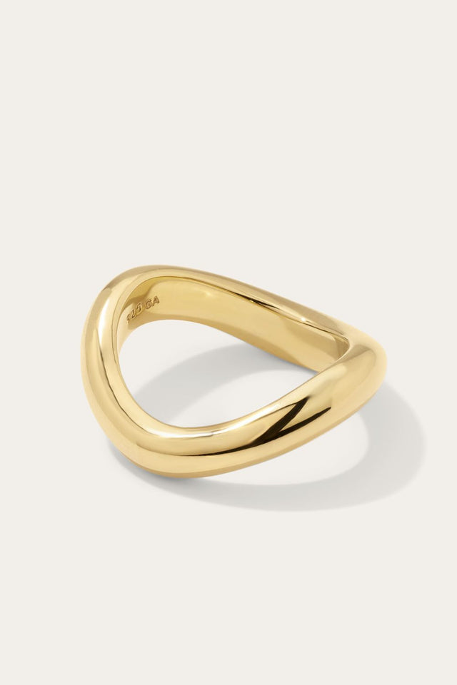 Kyma supersonic gold vermeil ring