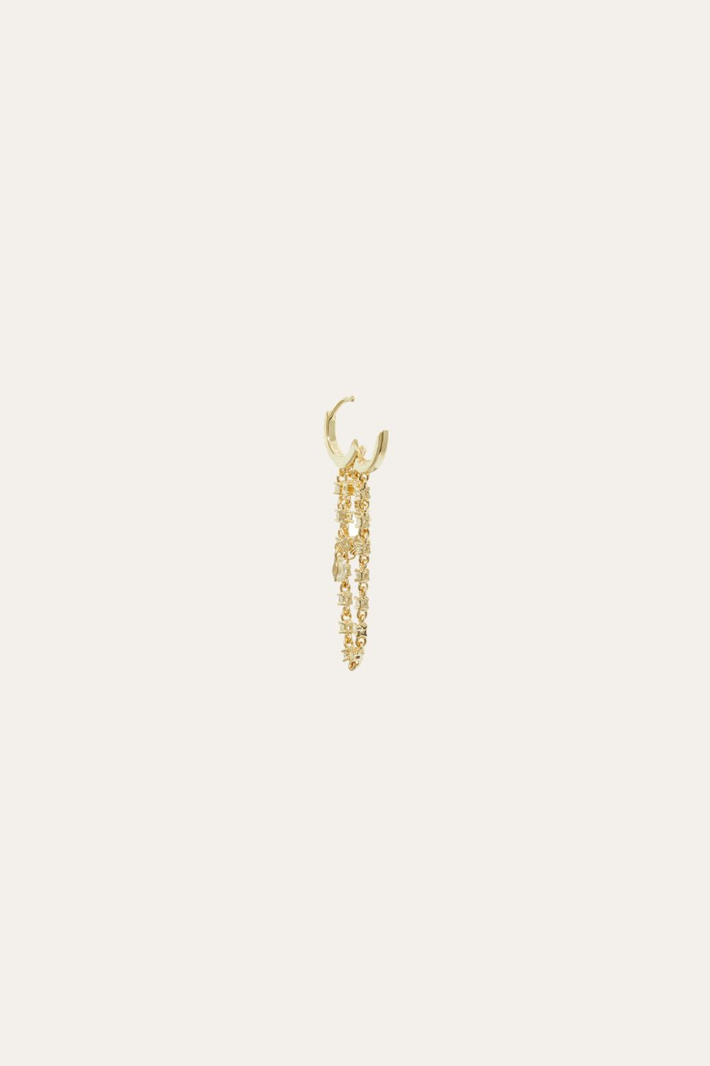 Amina gold vermeil earring