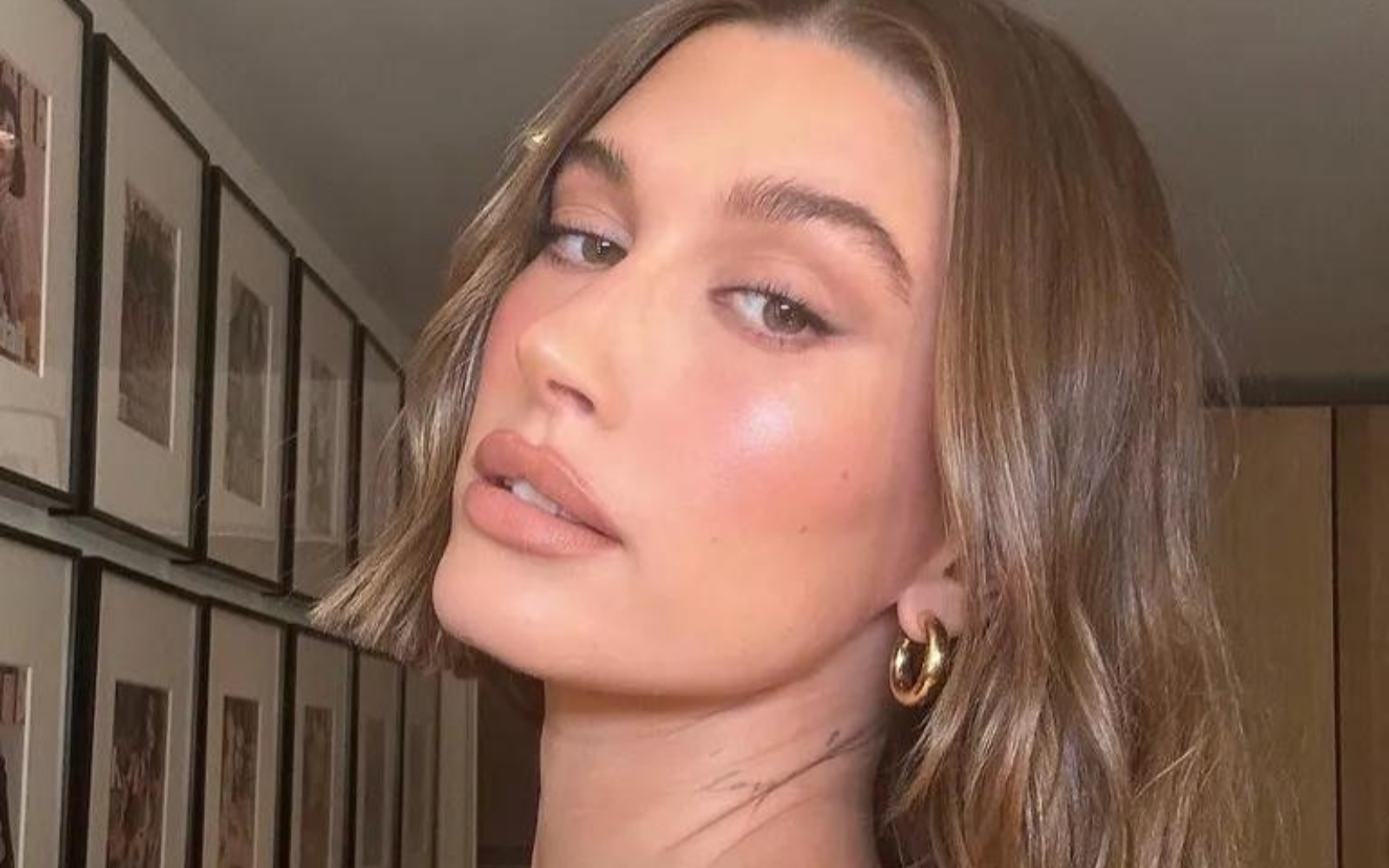 Hailey Bieber Gold Hoops: How to Recreate the Model-Off-Duty Look