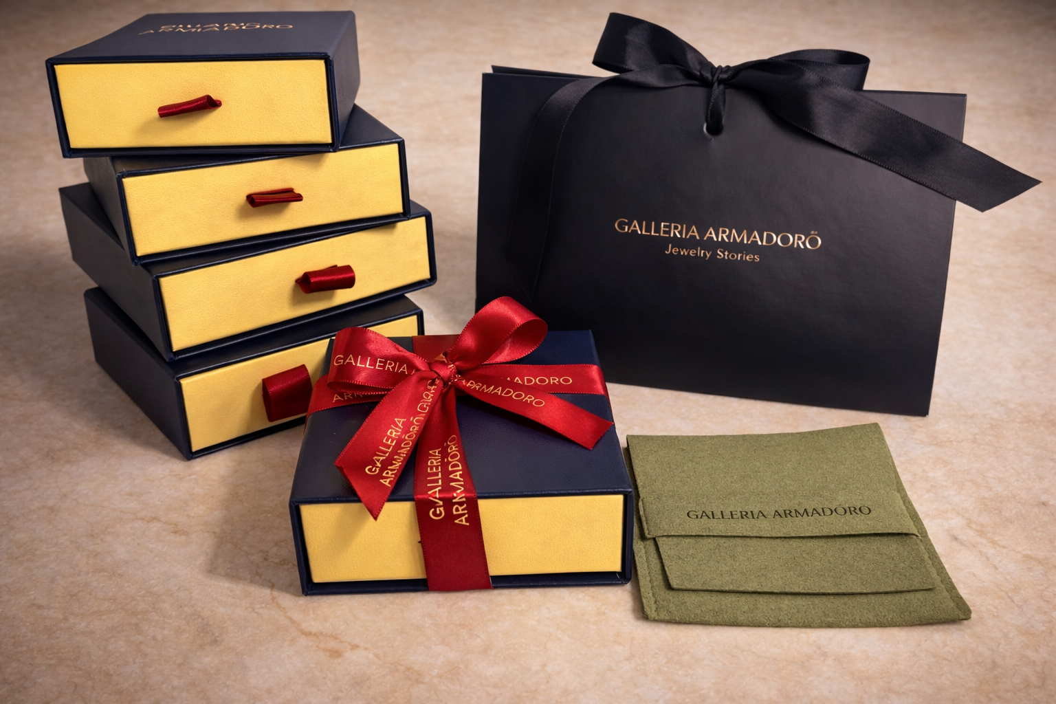 Gift-Ready Jewellery Packaging | The Galleria Armadoro Experience