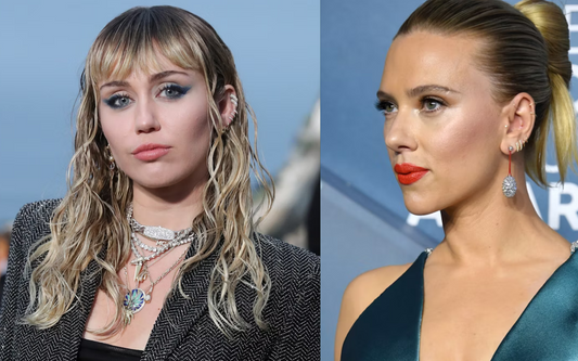 Curated ear stack inspired by Kylie Jenner and Rihanna, featuring gold and pavé huggies from Galleria Armadoro