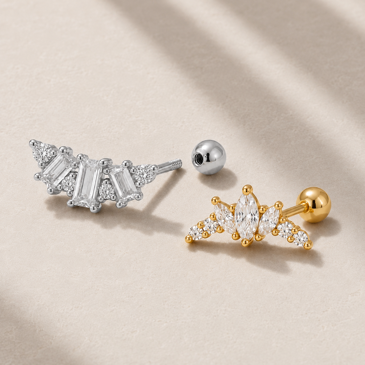 The Complete Guide to Ball-Back Earrings & Cartilage Piercings