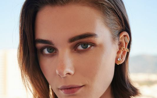 Earring Stacking :  Get The Signature GA Ear Stories Look