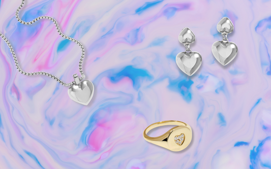 The Micro Trend : Heart Jewellery