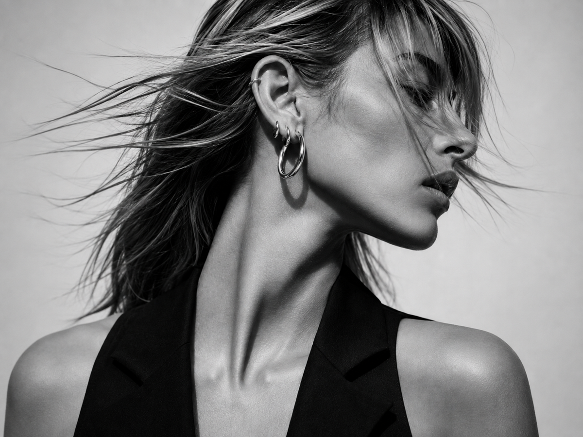 Gold hoop earrings guide by Galleria Armadoro