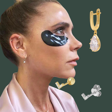 GET VICTORIA BECKHAM’S PIERCING LOOK