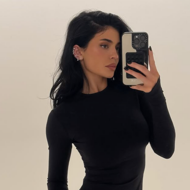 Original reference photograph for the Kylie-inspired earring edit