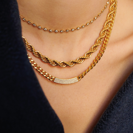LAYERING NECKLACES