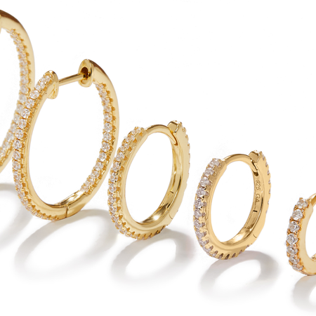 Huggies Earrings - Gold & Silver Huggies