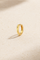 6.5mm Gold Huggie Earring