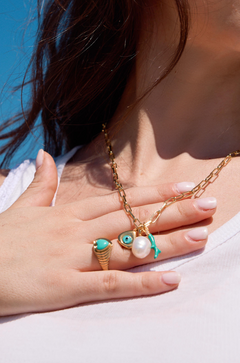 turquoise charm