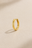 8.5mm Gold Huggie Earring