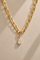 Cara Chain & Vittoria Gold Charm