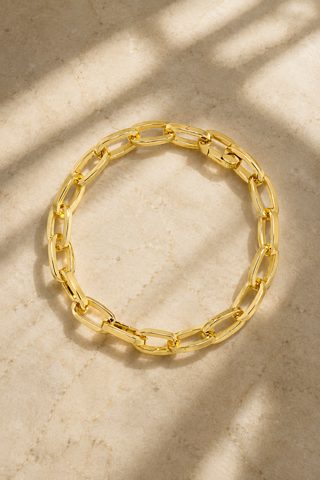 Cara gold plated chain anklet/bracelet