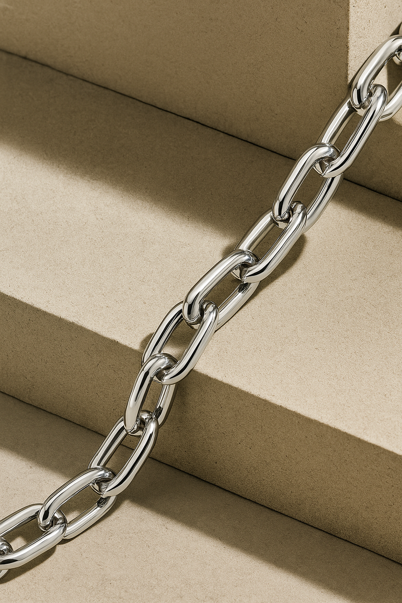 Cara silver plated chain anklet/bracelet