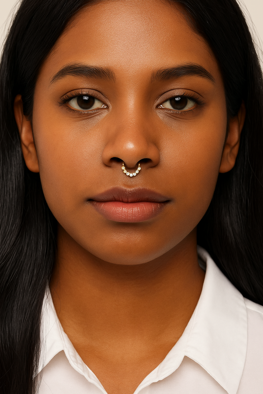 Daith & Septum Bezel Gold Vermeil Clicker
