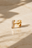 Double Kyma Gold Vermeil Stud Earring
