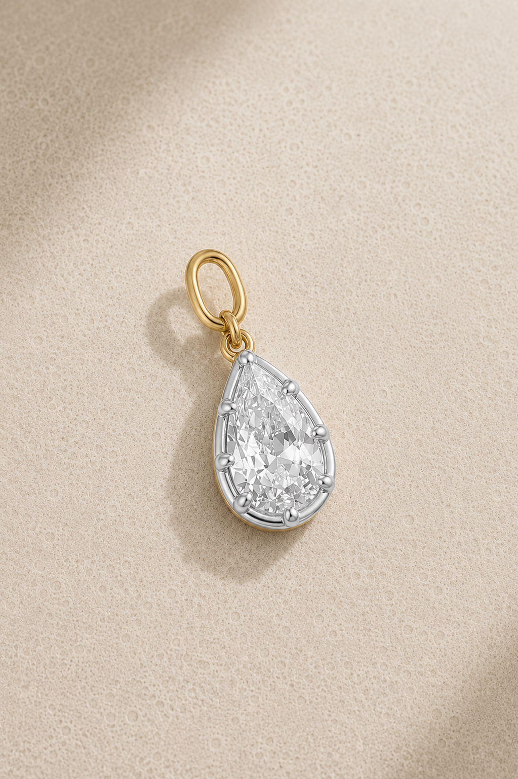 Vittoria Silver & Gold Earring Charm
