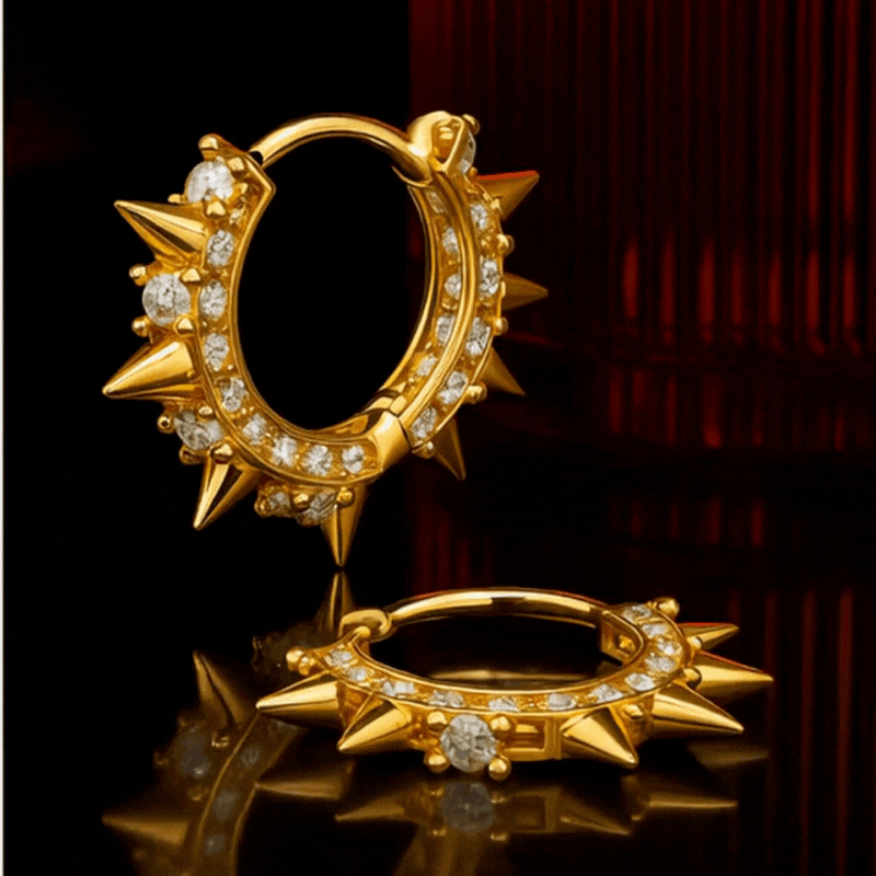 Spina Gold Huggie Earring