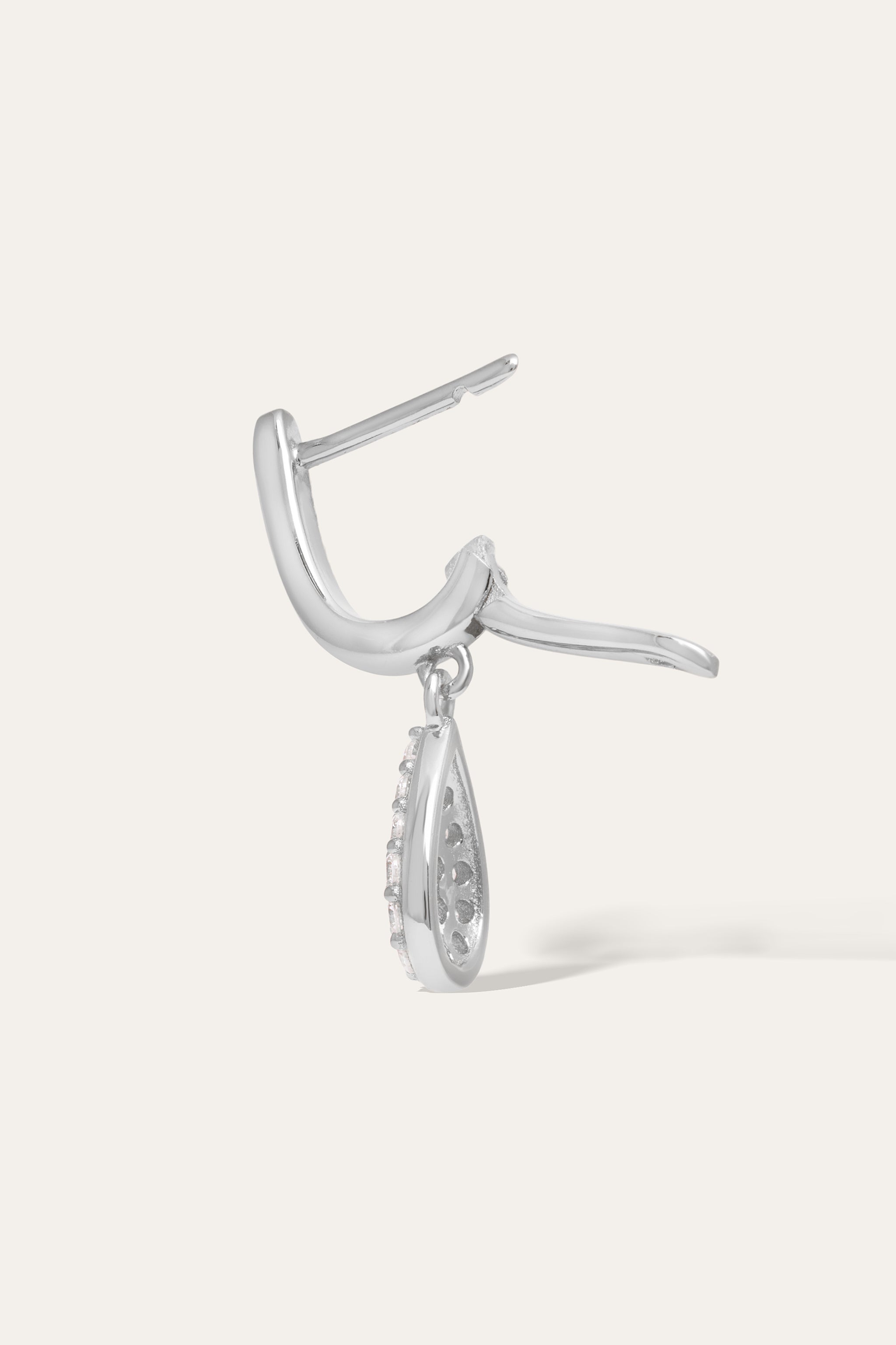 silver stud earrings