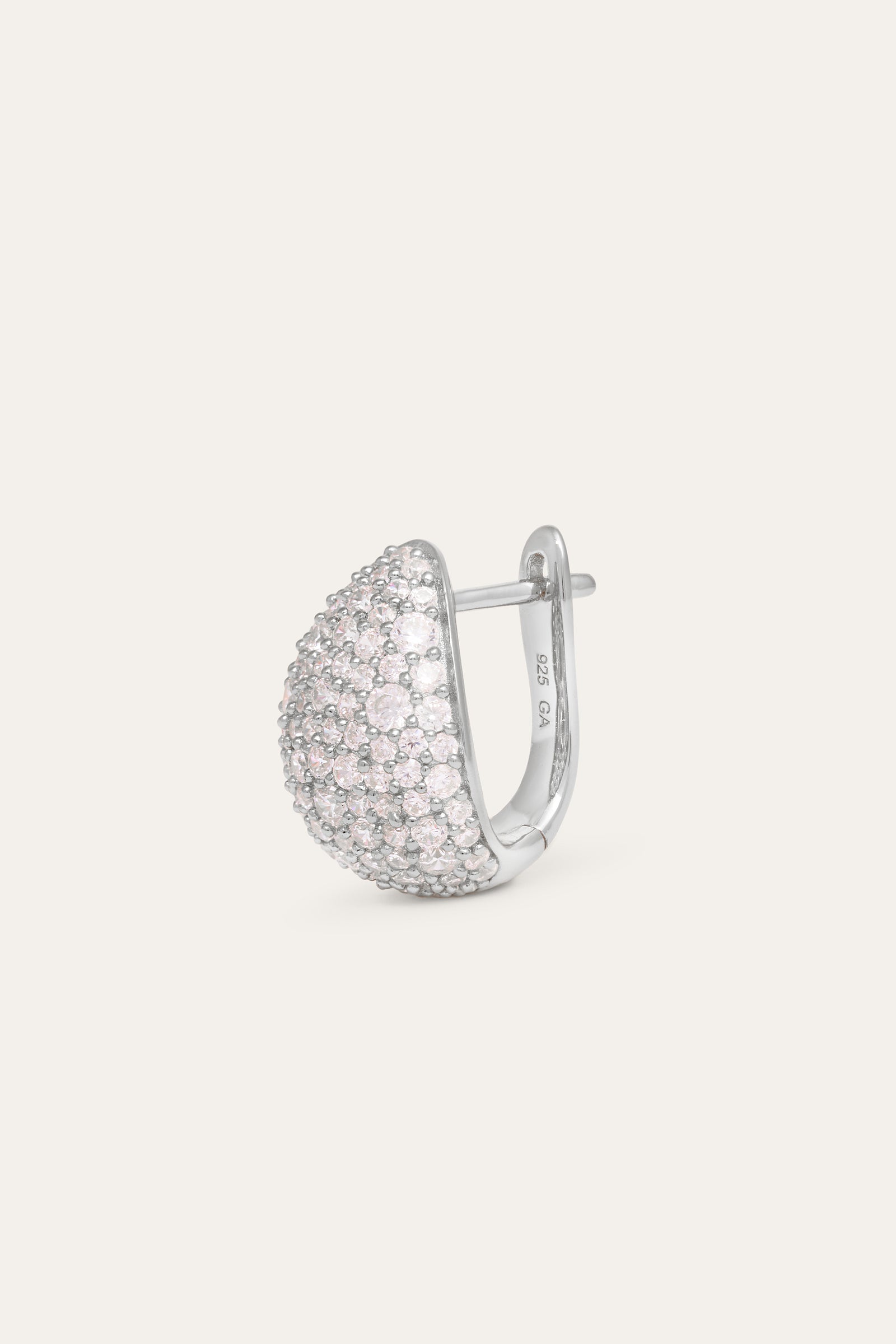 silver stud earrings