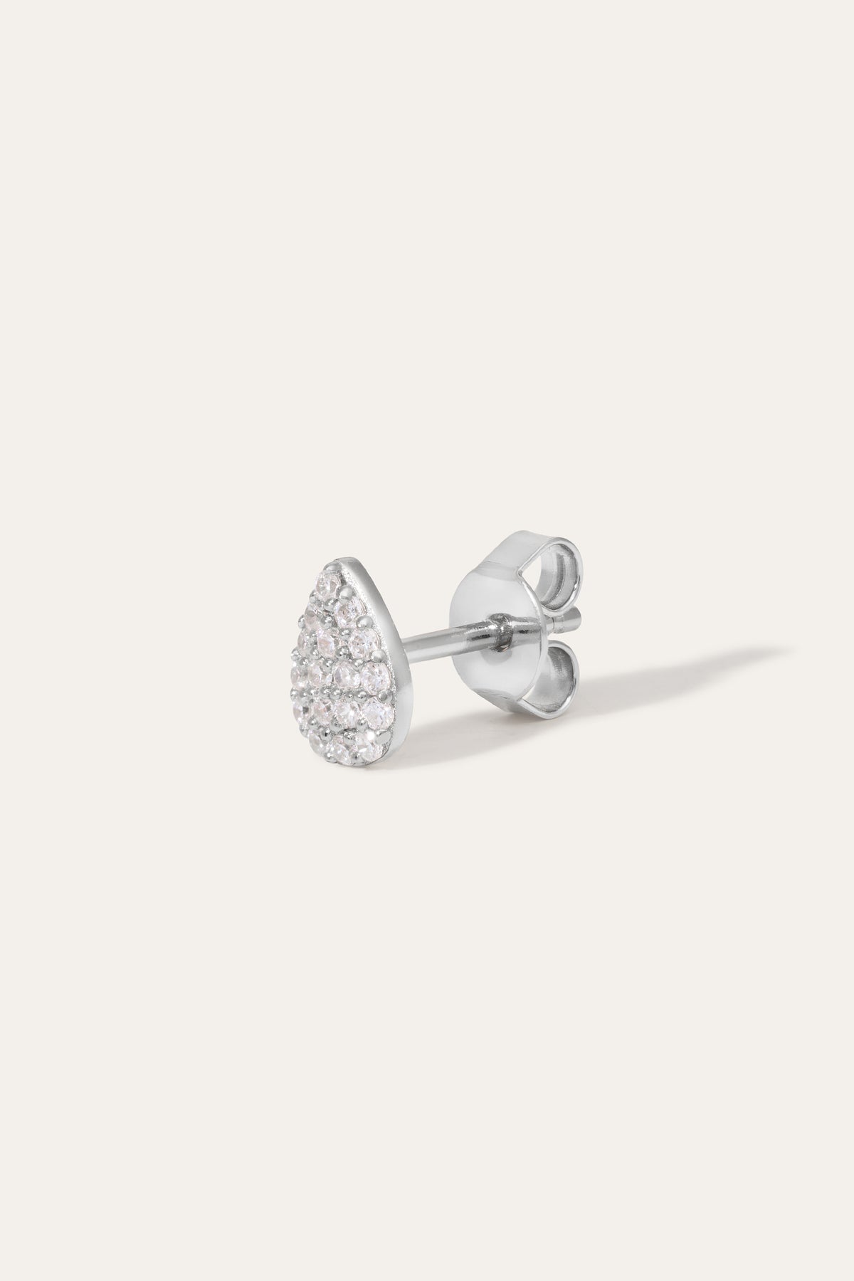 silver stud earrings