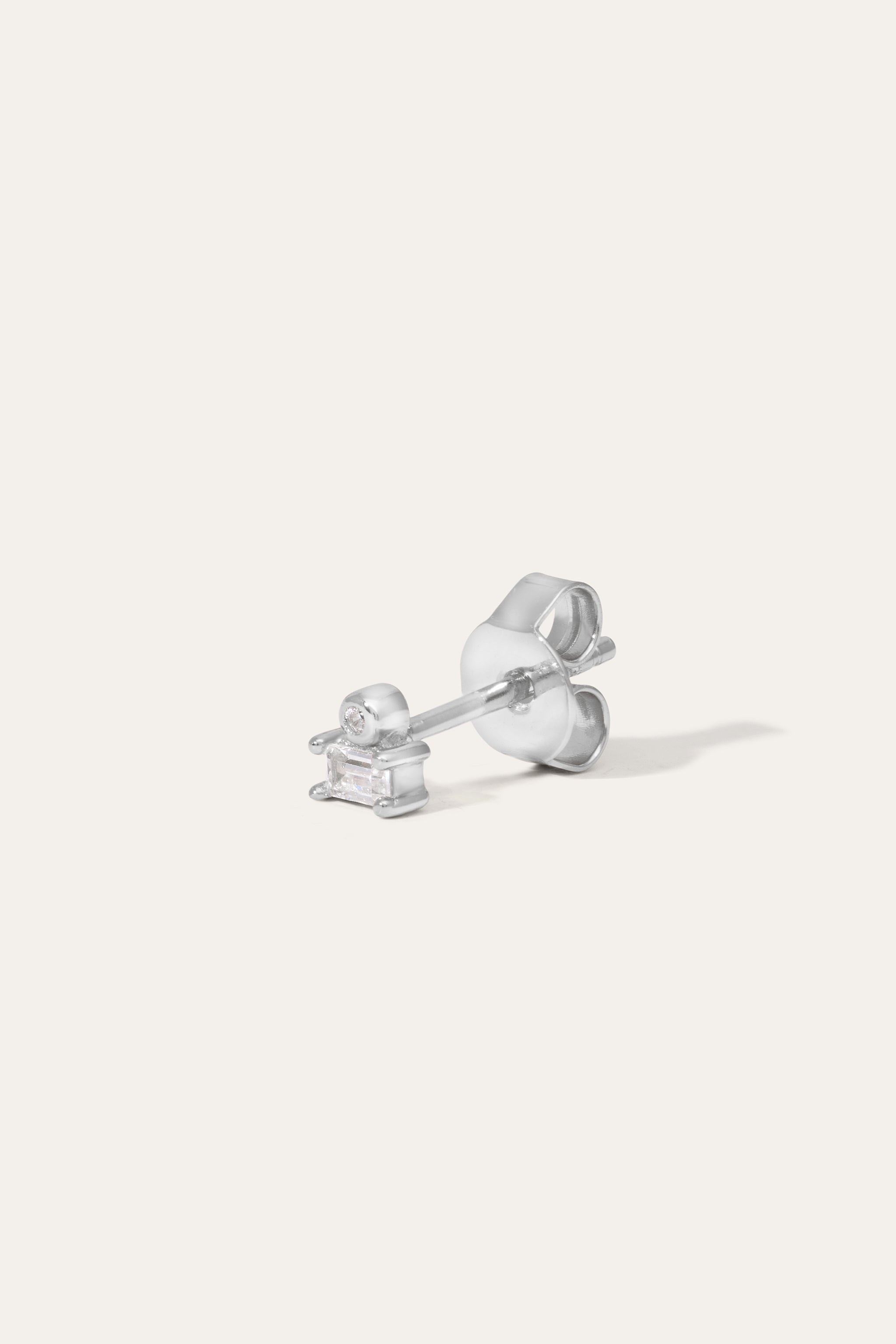 silver stud earrings