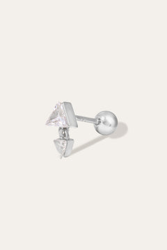 silver stud earrings