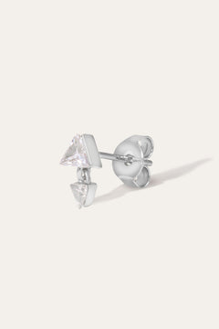 silver stud earrings