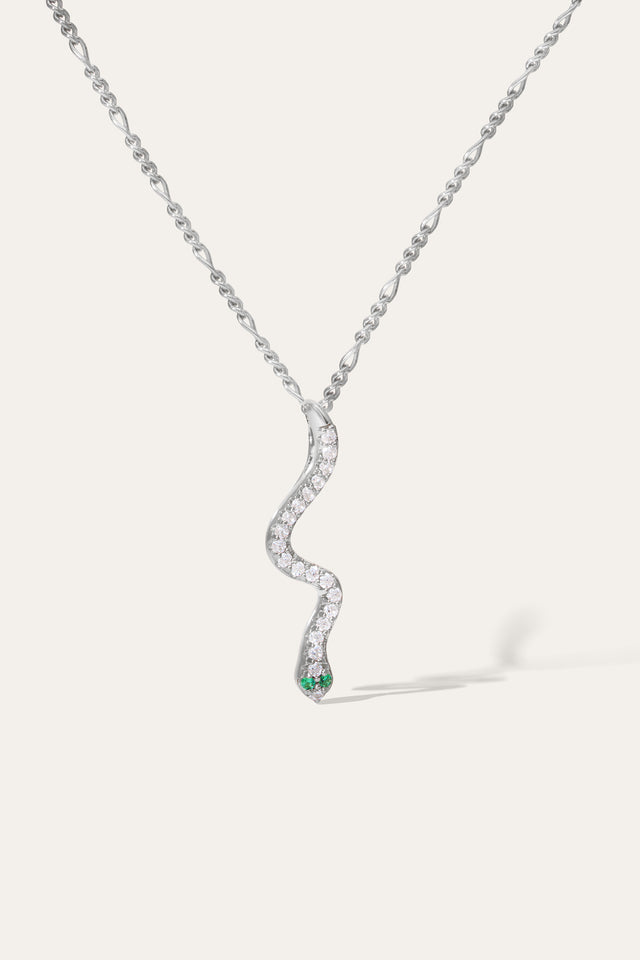 Snake Seamless Silver  Necklace