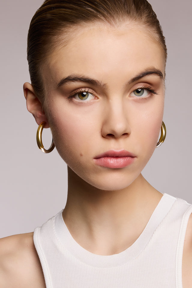 two tone hoops