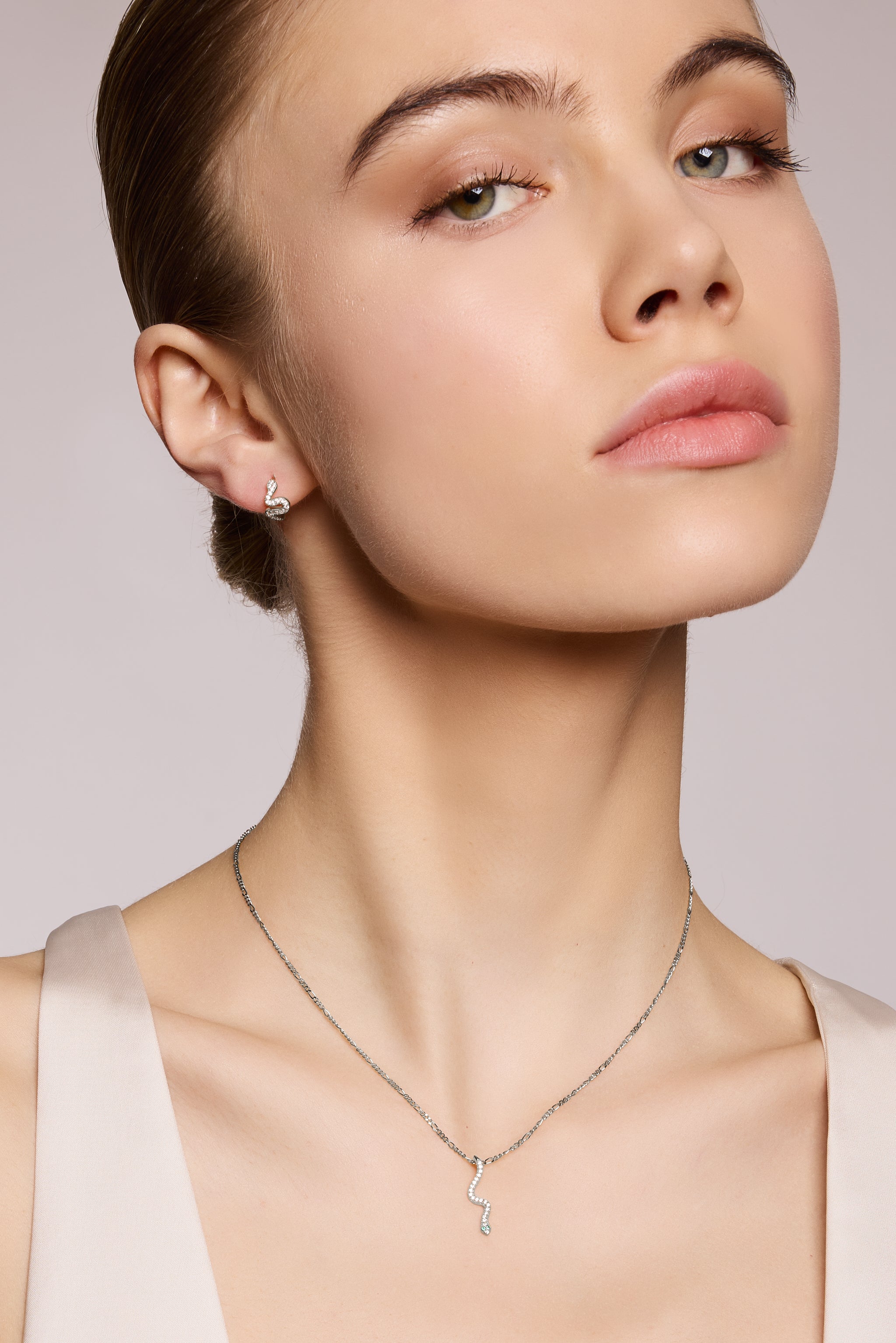 Snake Seamless Silver Charm