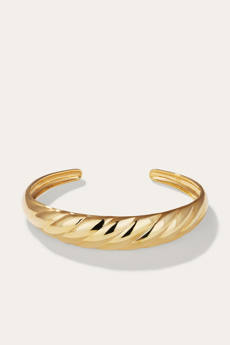 Speira Gold Cuff, Medium