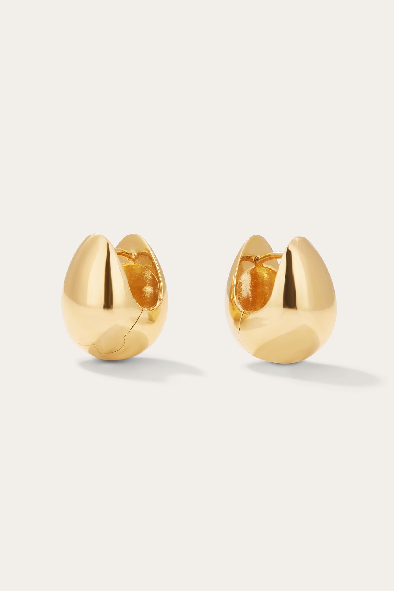 Puffy Hoops for Sensitive Ears