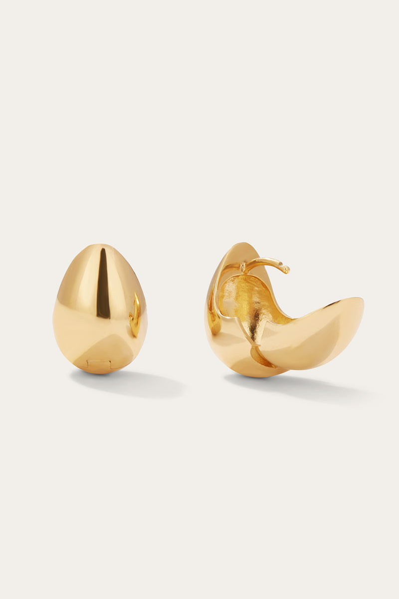 Puffy Hoops for Sensitive Ears