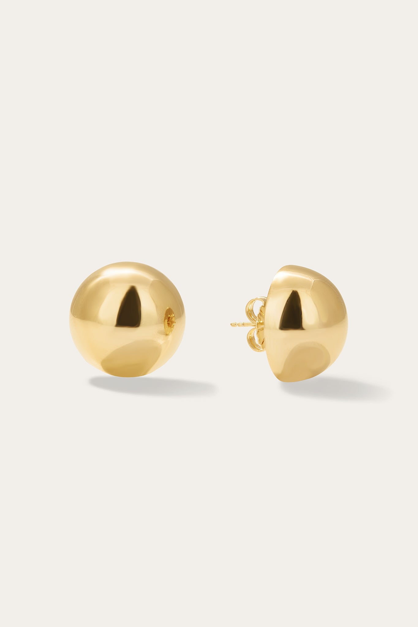 gold chunky studs