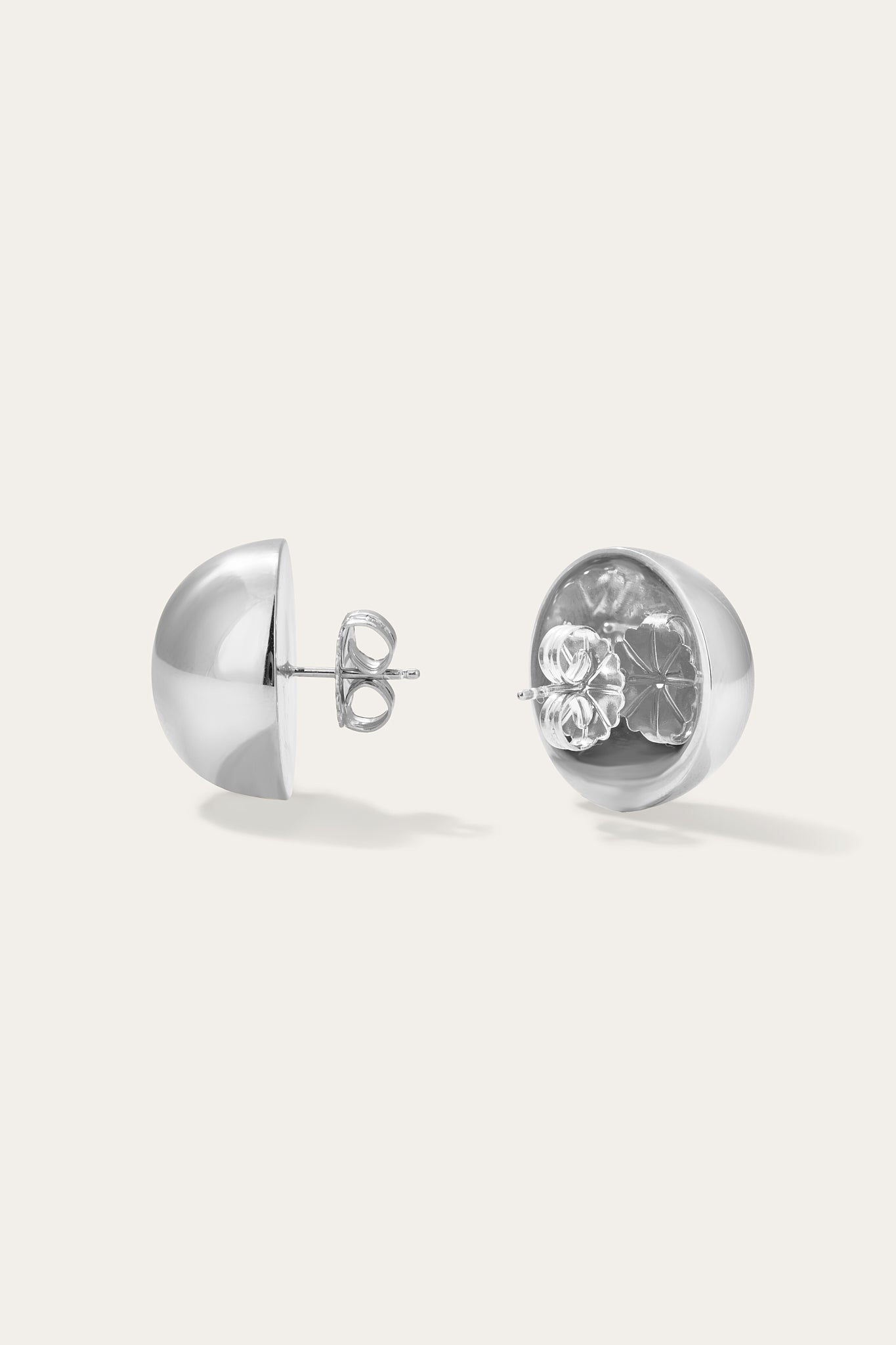 silver chunky studs