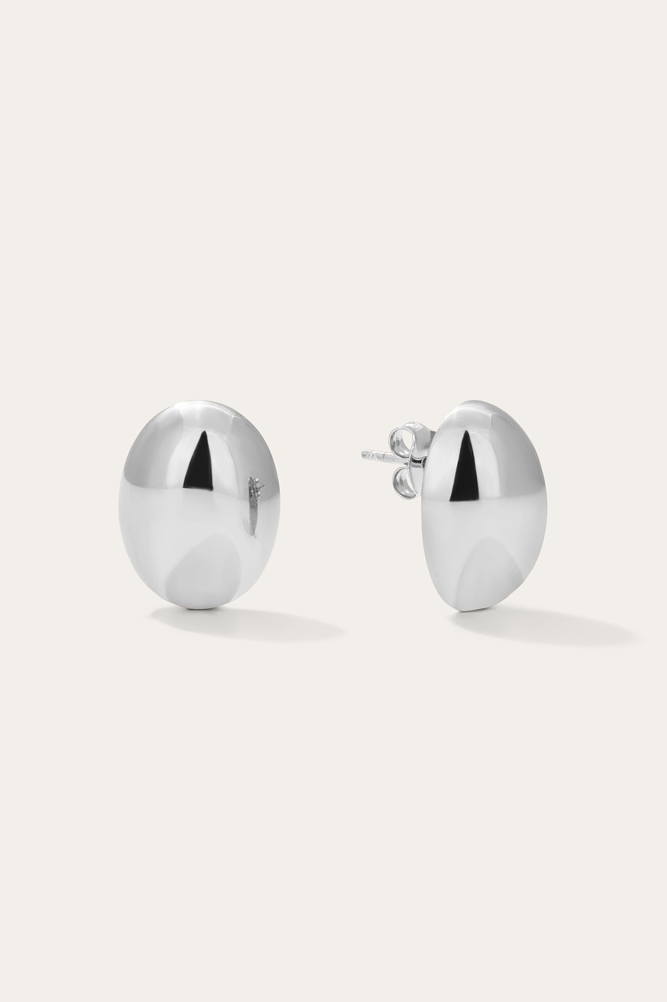 silver chunky studs