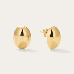 gold chunky studs
