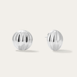 silver chunky studs