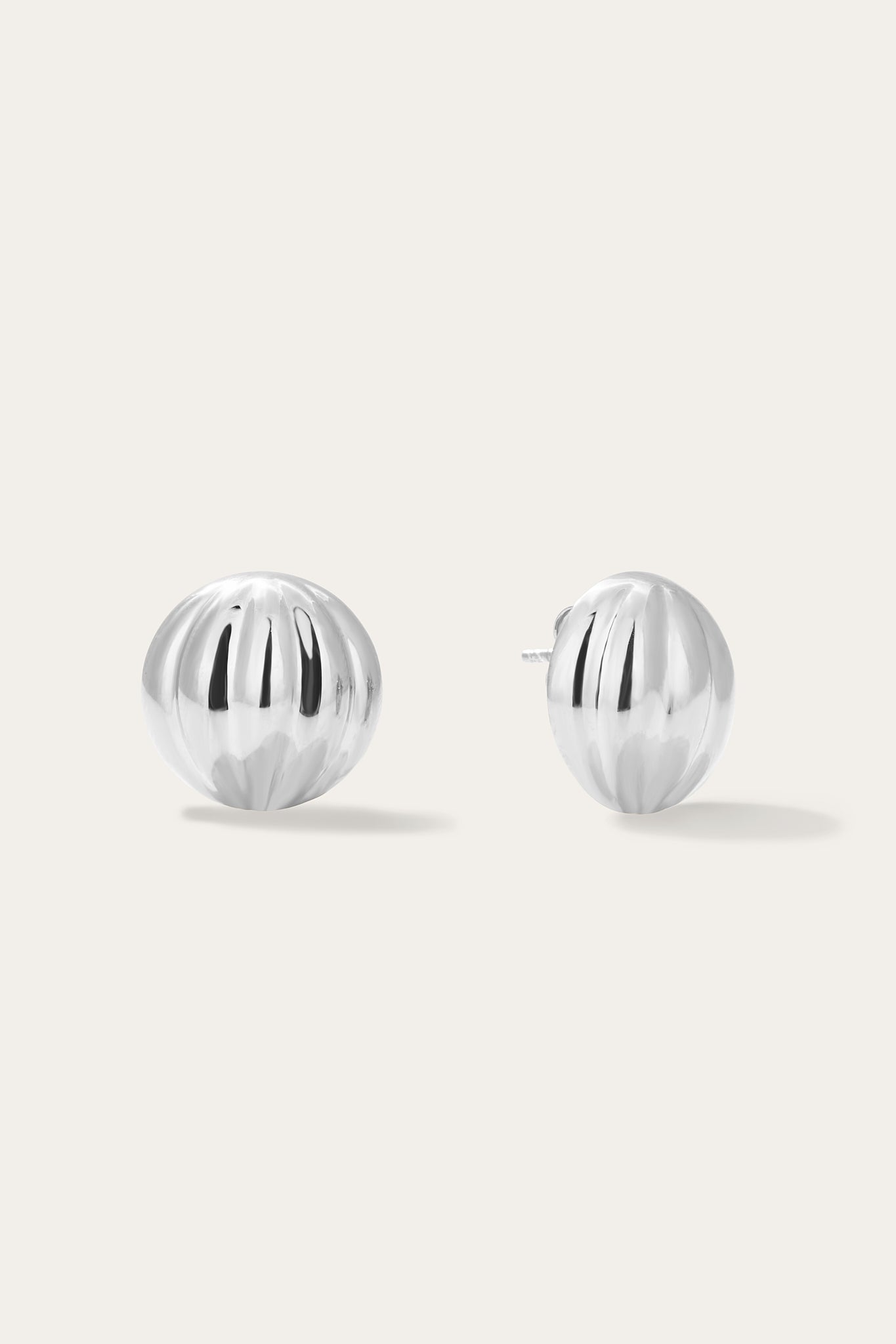 silver chunky studs