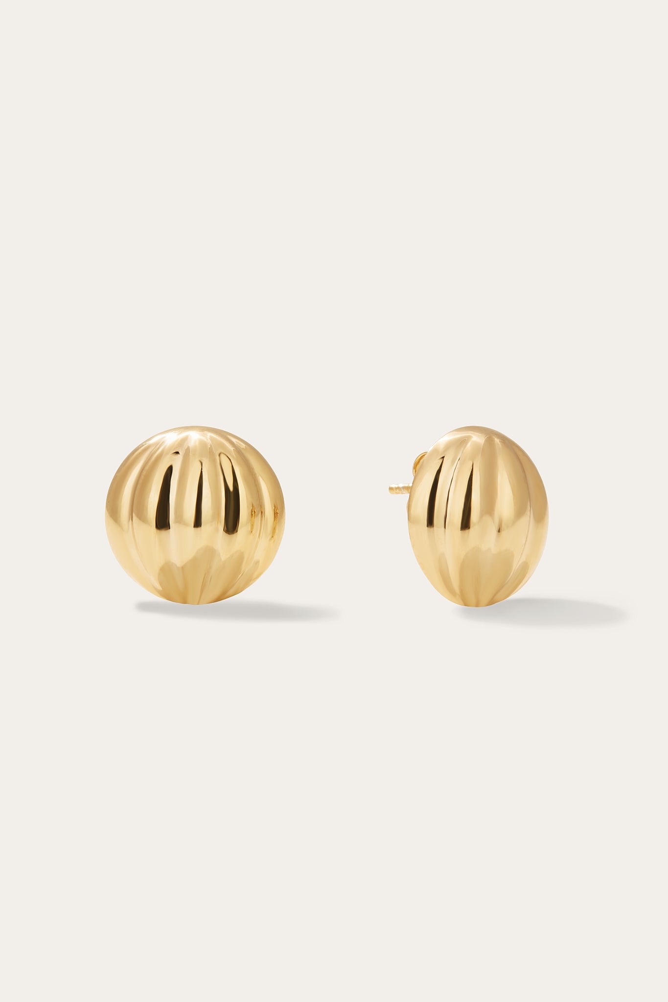 gold chunky studs